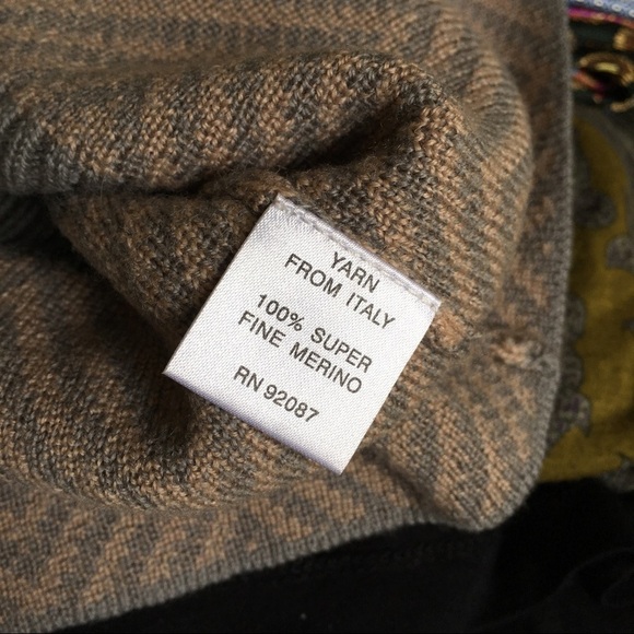 Saks Fifth Avenue Wool Cardigan Sweater size S - Picture 7 of 7